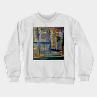 My painting done on 24x24inc stretch canvas still love painting and trying new things Crewneck Sweatshirt